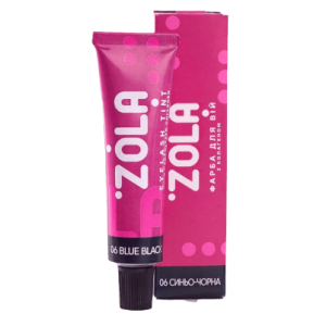 ZOLA Боя за вежди с колаген 06 Синьо-черен – 15 мл