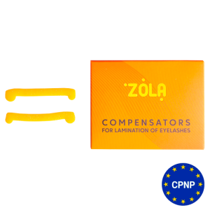 КОМПЕНСАТОРИ ZOLA ЗА ЛАМИНИРАНЕ НА МИГЛИ ОРАНЖЕВИ – 2 броя