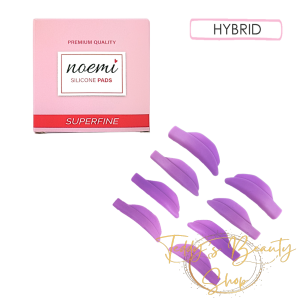 Noemi Superfine Silicone Pads – Ултра тънки хибридни ролки за лаш лифтинг (Микс от 4 чифта)