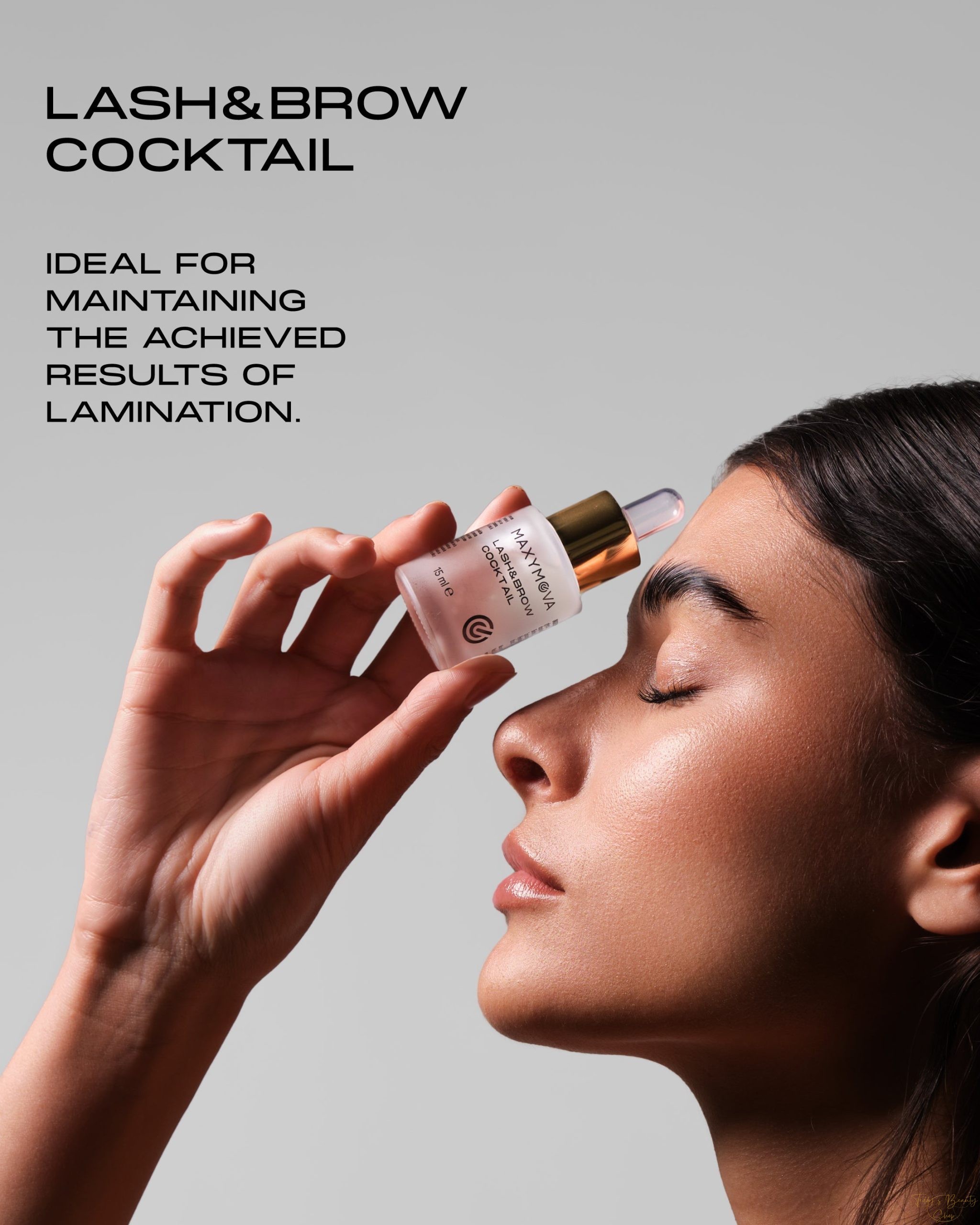 MAXYMOVA MONODOSE LASH & BROW COCKTAIL - Финален серум за мигли и вежди след ламиниране, 1,5 мл - Image 2